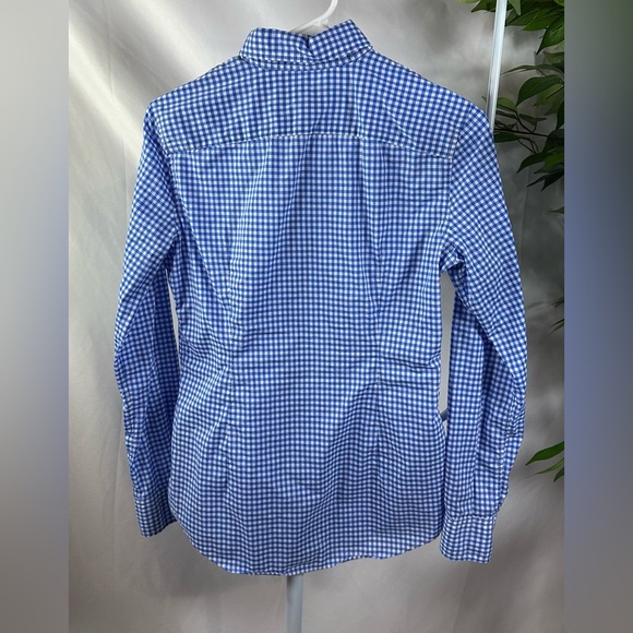 Polo by Ralph Lauren Blue Button Down Shirt Classic Gingham - Picture 6 of 6